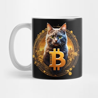 Bitcoin cat Mug